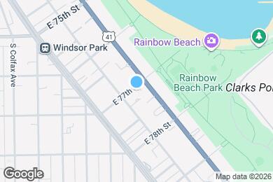 Map image of the property - 2879 E 77th St