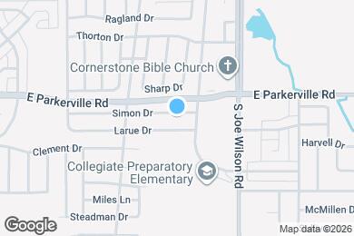 Map image of the property - 927 Simon Dr