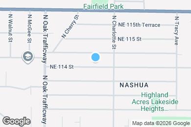 Map image of the property - 620 NE 114 St