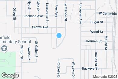 Map image of the property - 442 Fies Ave