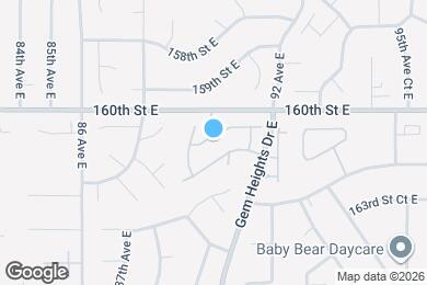 Map image of the property - 8928 160th St Ct E