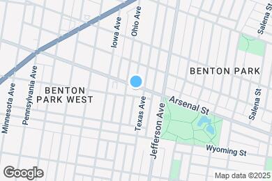 Map image of the property - 2636 Arsenal St