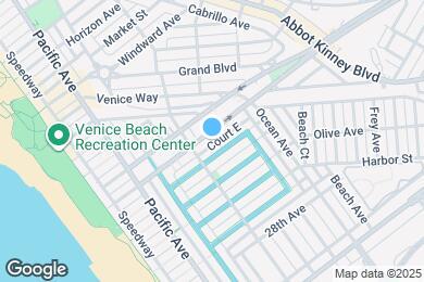 Map image of the property - 424 S Venice Blvd