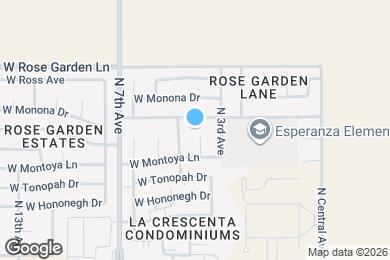 Map image of the property - 20626 N 4th Ave