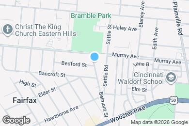 Map image of the property - 3856 Belmont Street