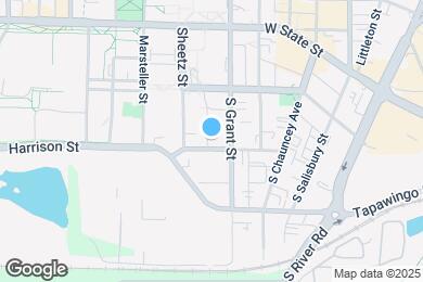 Map image of the property - Escher Apartments