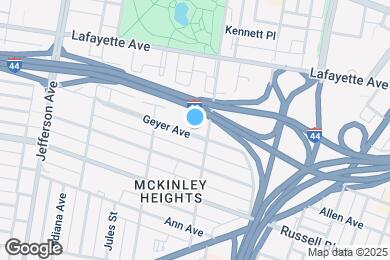 Map image of the property - 2013 Geyer Ave