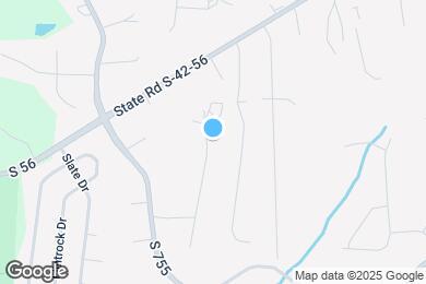 Map image of the property - 120 Vly Crk Dr