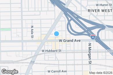 Map image of the property - 509 N Racine Ave