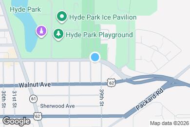 Map image of the property - 3807 Pine Ave