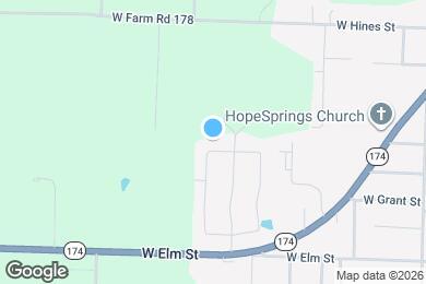 Map image of the property - 725 W Juan Tabo Ln