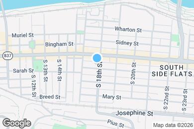 Map image of the property - 98 S 18th St