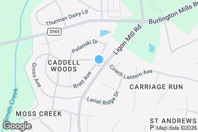 Map image of the property - 8616 Bratt Ave