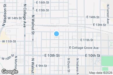 Map image of the property - 315 E 11th St