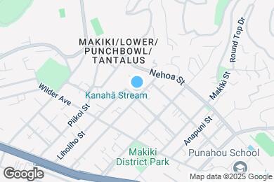 Map image of the property - 1702 Kewalo St