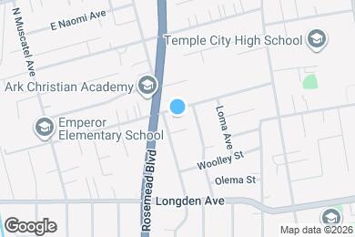 Map image of the property - 9024 Emperor Ave