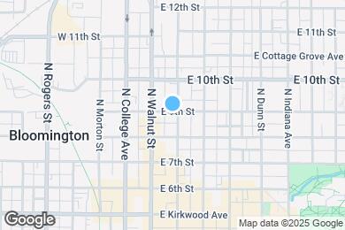 Map image of the property - 427 N Washington St