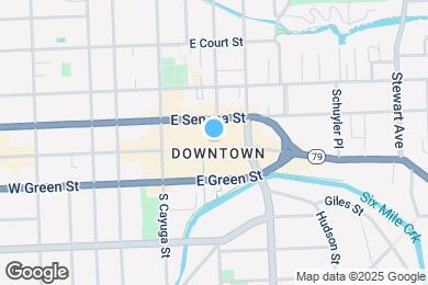 Map image of the property - 102 N Tioga St