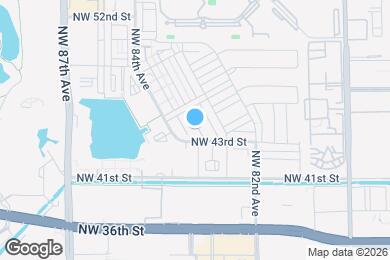 Map image of the property - 4527 NW 83rd Path
