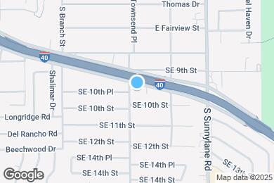Map image of the property - 4002 SE 10th Pl
