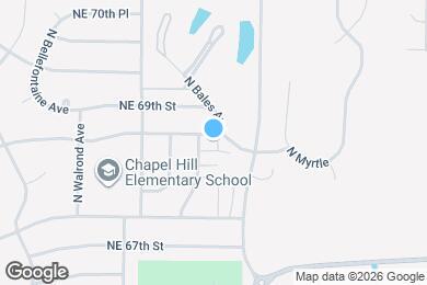 Map image of the property - 3615 NE 68th Ter