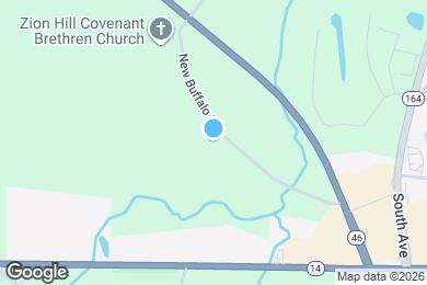 Map image of the property - 14730 New Buffalo Rd