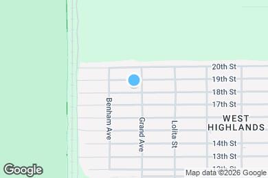 Map image of the property - 1725 18th St