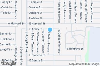 Map image of the property - 3367 S Dalton Terrace