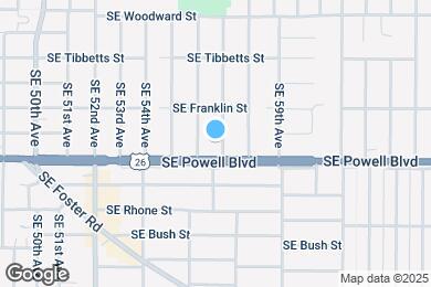 Map image of the property - 3419 SE 57th Ave