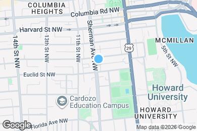 Map image of the property - 2615 Sherman Ave NW