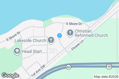Map image of the property - South Shore Apartments