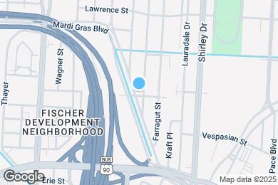 Map image of the property - 1941 Casa Calvo St