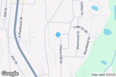 Map image of the property - 207 Cherry Hill Dr