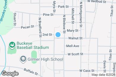 Map image of the property - 719 Walnut St
