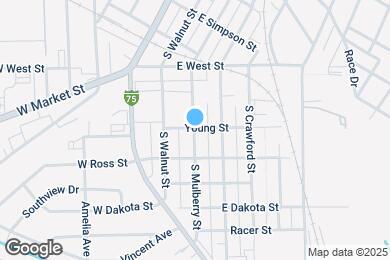 Map image of the property - 906 1/2 S Mulberry St