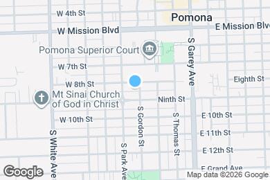 Map image of the property - 837 S Gordon St