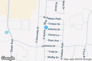Map image of the property - 1711 Roberta Dr