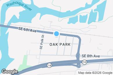 Map image of the property - 627 SE Russell St