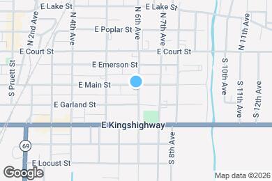 Map image of the property - 530 E Main St