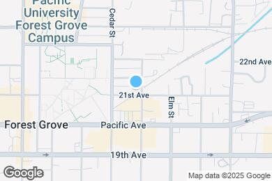 Map image of the property - 2333 21st Ave