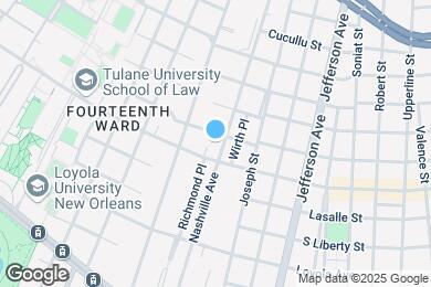 Map image of the property - 2220 Nashville Ave