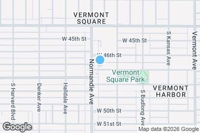 Map image of the property - 1341 W 47th St