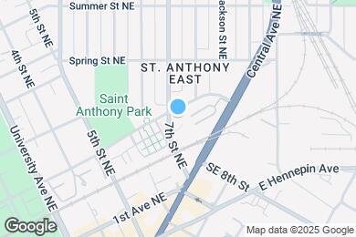 Map image of the property - 720 3rd Ave NE