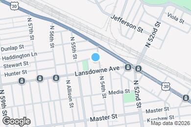 Map image of the property - 1612 N 54th St