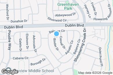 Map image of the property - 6431 Binder Dr