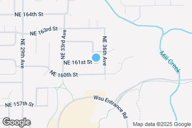 Map image of the property - 16101 NE 35th Ave