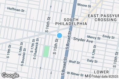 Map image of the property - 2110 S Carlisle St