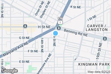 Map image of the property - 711 15th St NE