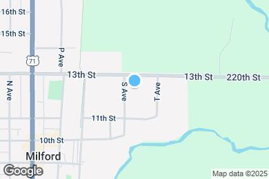 Map image of the property - 1204 S Ave
