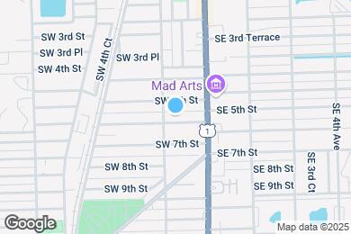 Map image of the property - 38 SW 6th St